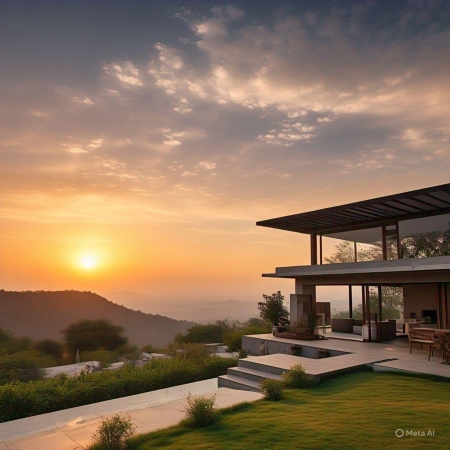 Luxury Farmhouse Plot For Sale